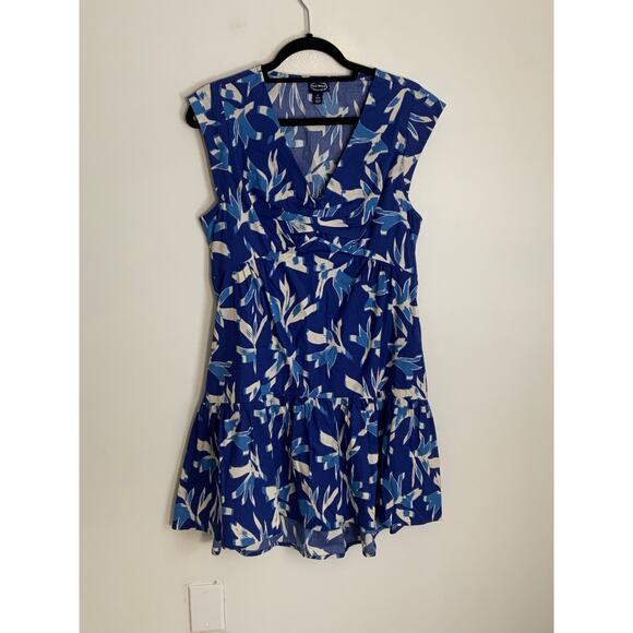 Scoop Women's V-Neck Poplin Mini Dress size‎ medium - Picture 1 of 5